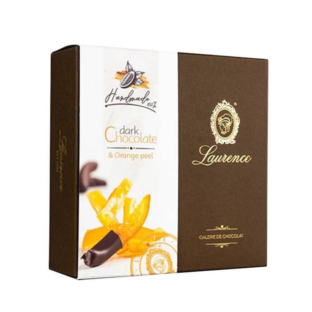 Lawrence Dark Chocolate & Orange Peel 140g